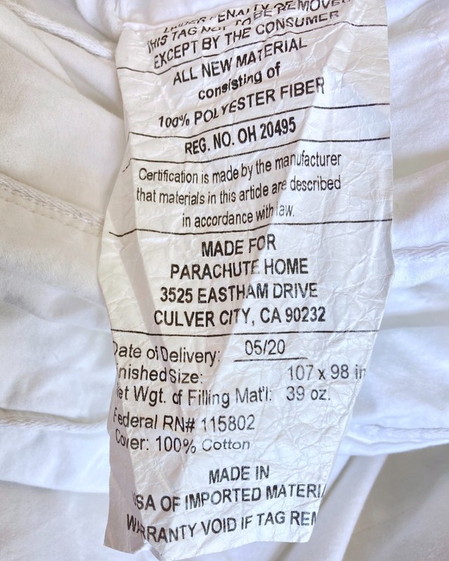Parachute Down Alternative Duvet Insert – King / Cal King. gallery