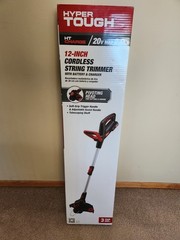 Hyper Tough 20V Max 12″ Cordless String Trimmer w Battery & Charger BNIB