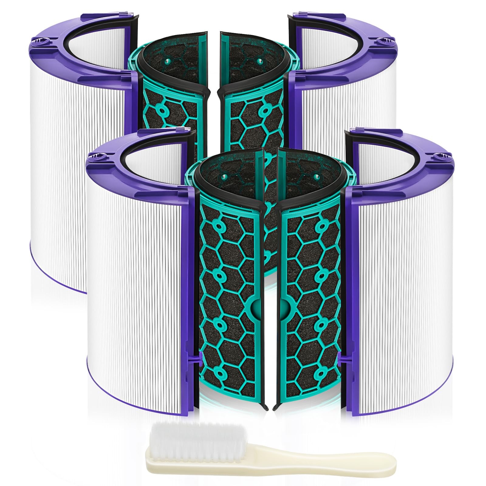 Filter 2 Pack TP04 HP04 DP04 Dyson Pure Cool 360 Sealed HEPA Replacement TP05 gallery