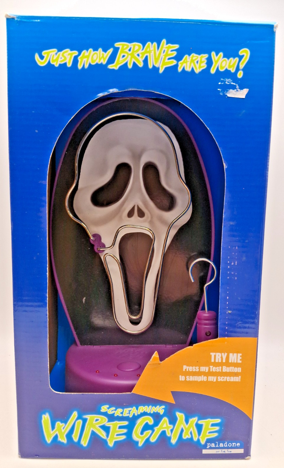 SEE VIDEO & details Boxed Ghostface Scream Paladone 90s Buzz Wire Game HALLOWEEN gallery
