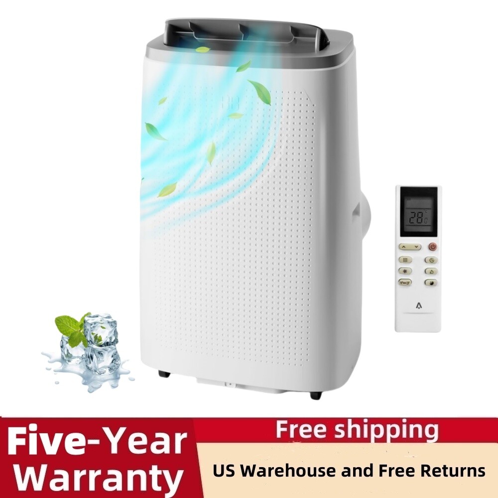 ✔️14000 BTUS Portable Air Conditioners Cool up to 750 Sq Ft Window Kit 24H Timer gallery
