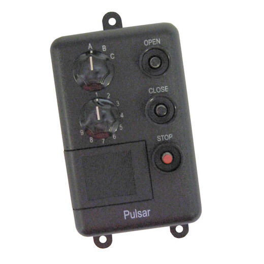 Pulsar 535T Wall Mount Remote Transmitter 318MHz 8 Dip Switch 27 Doors Allstar gallery