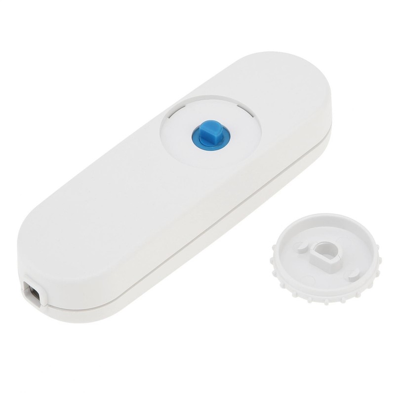 Inline Lamp Switch, Full Range Rotary Dimmer, Cord Switch Replacement 110V White gallery