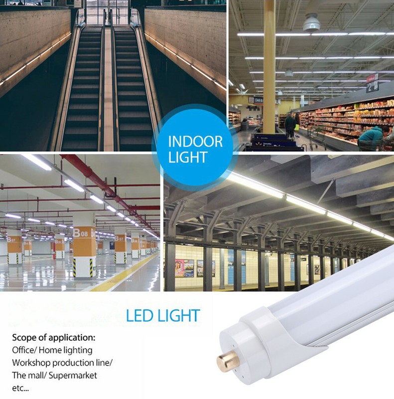8Foot T8 LED Light Single Pin FA8 45W Fluorescent Tube Lamp 8feet 8FT LED Bulb gallery