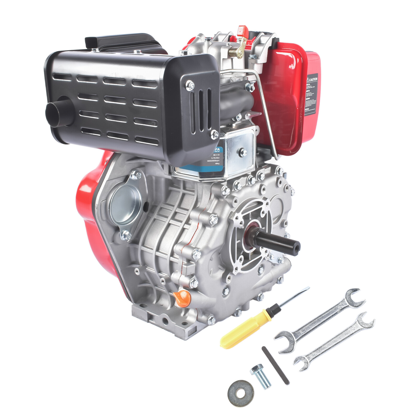4 Stroke 10HP 418CC Diesel Motor Engine Heavy Duty Single Cylinder Air- Cooled gallery