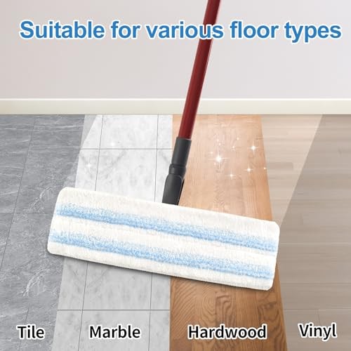 Mop Pads Replacements Compatible with O Cedar H2prO Flat Mop System 4 gallery