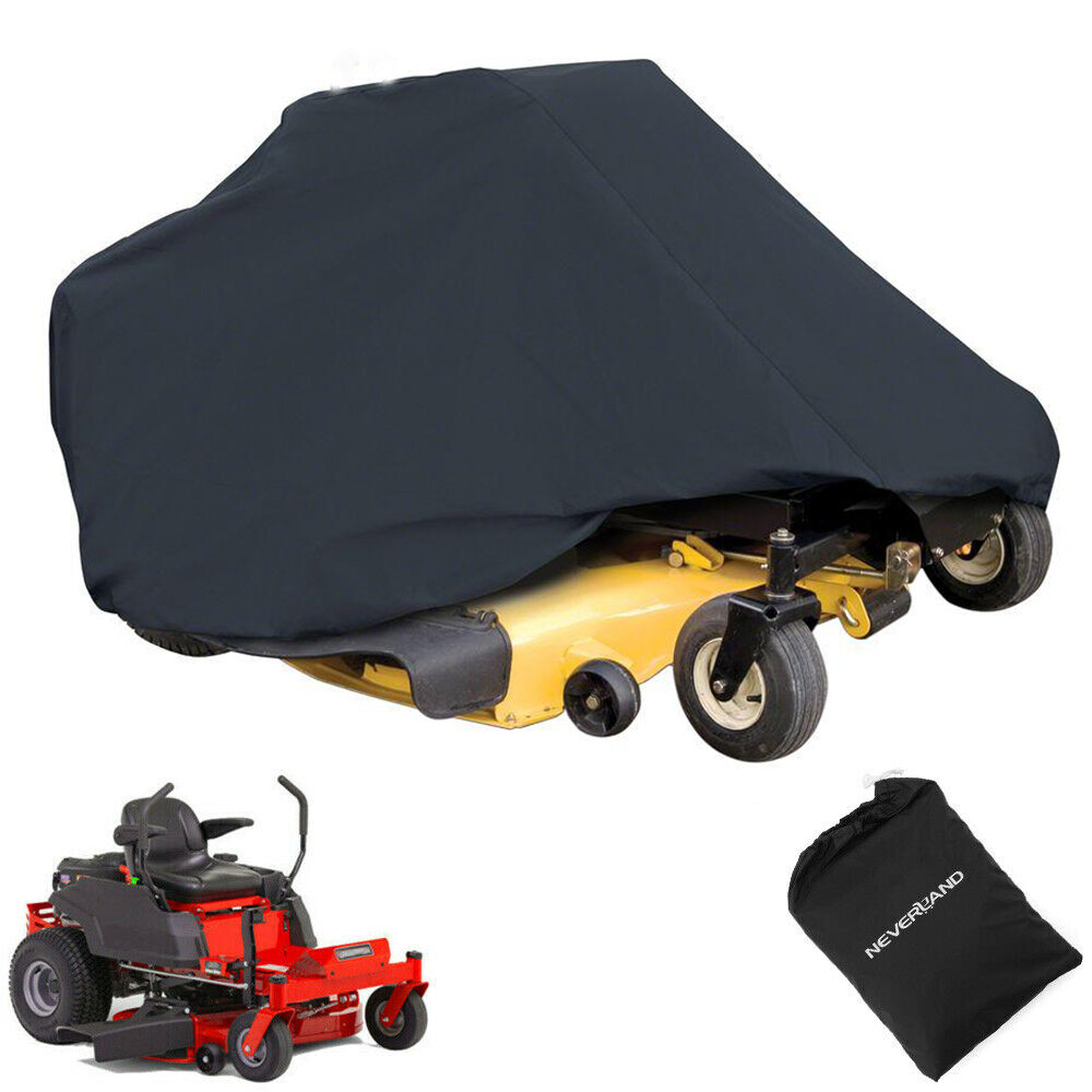 Large Zero Turn Lawn Mower Cover Waterproof Rainproof Protector for Push Mowers gallery
