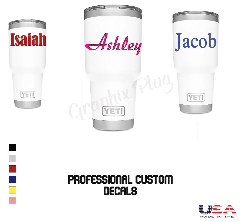 Custom Text Decal Vinyl Lettering Personalized Sticker Name gallery