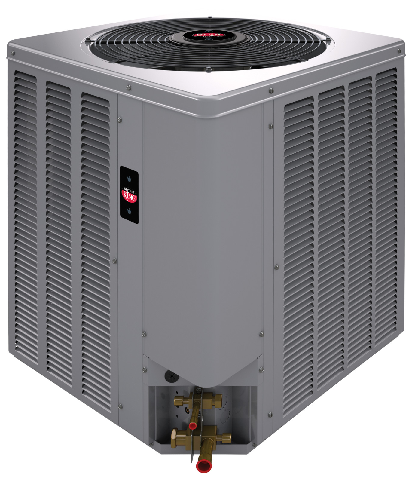 3 Ton R-454B SEER2 Rheem Select Gas System Condenser & Coil & 80% Gas Furnace gallery