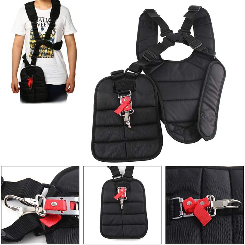 Trimmer Double Shoulder Strap Padded Belt for Brush Cutter Trimmer Adjustable gallery