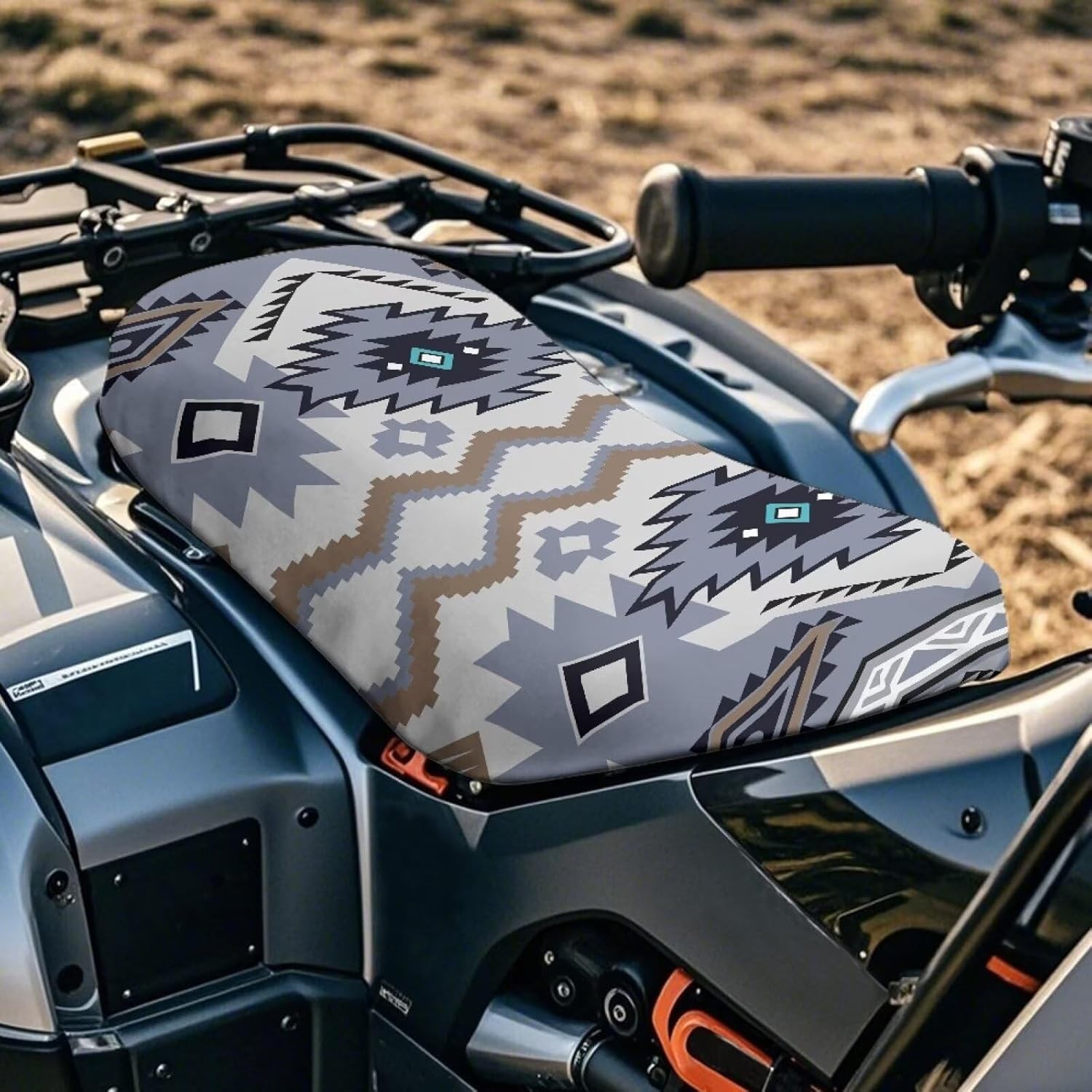 All Season ATV Waterproof UV Resistant Seat Cover 25.2x10 Inch Universal gallery