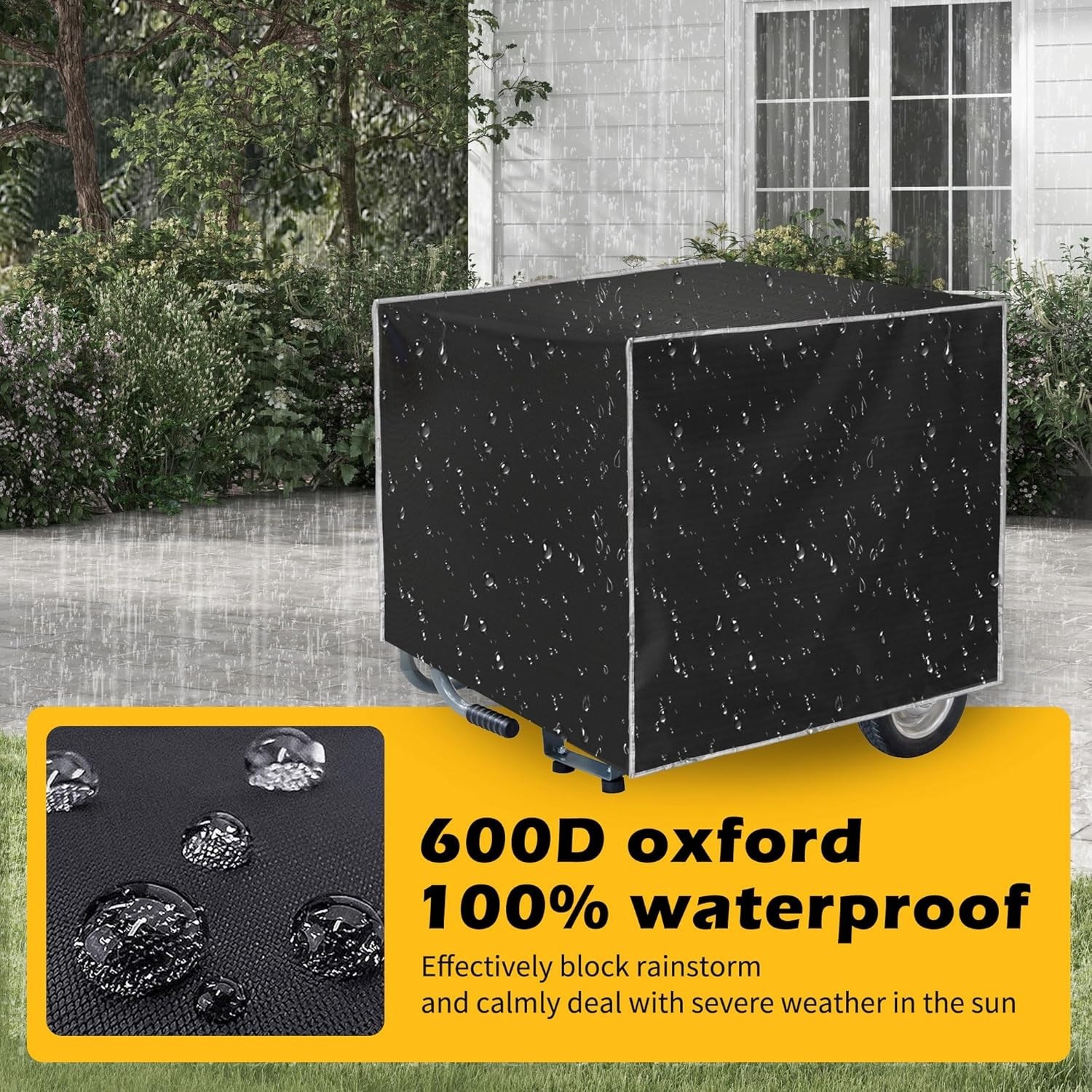 Portable Generator Cover While Running for Most 5500-15000 Frame Generators NEW gallery