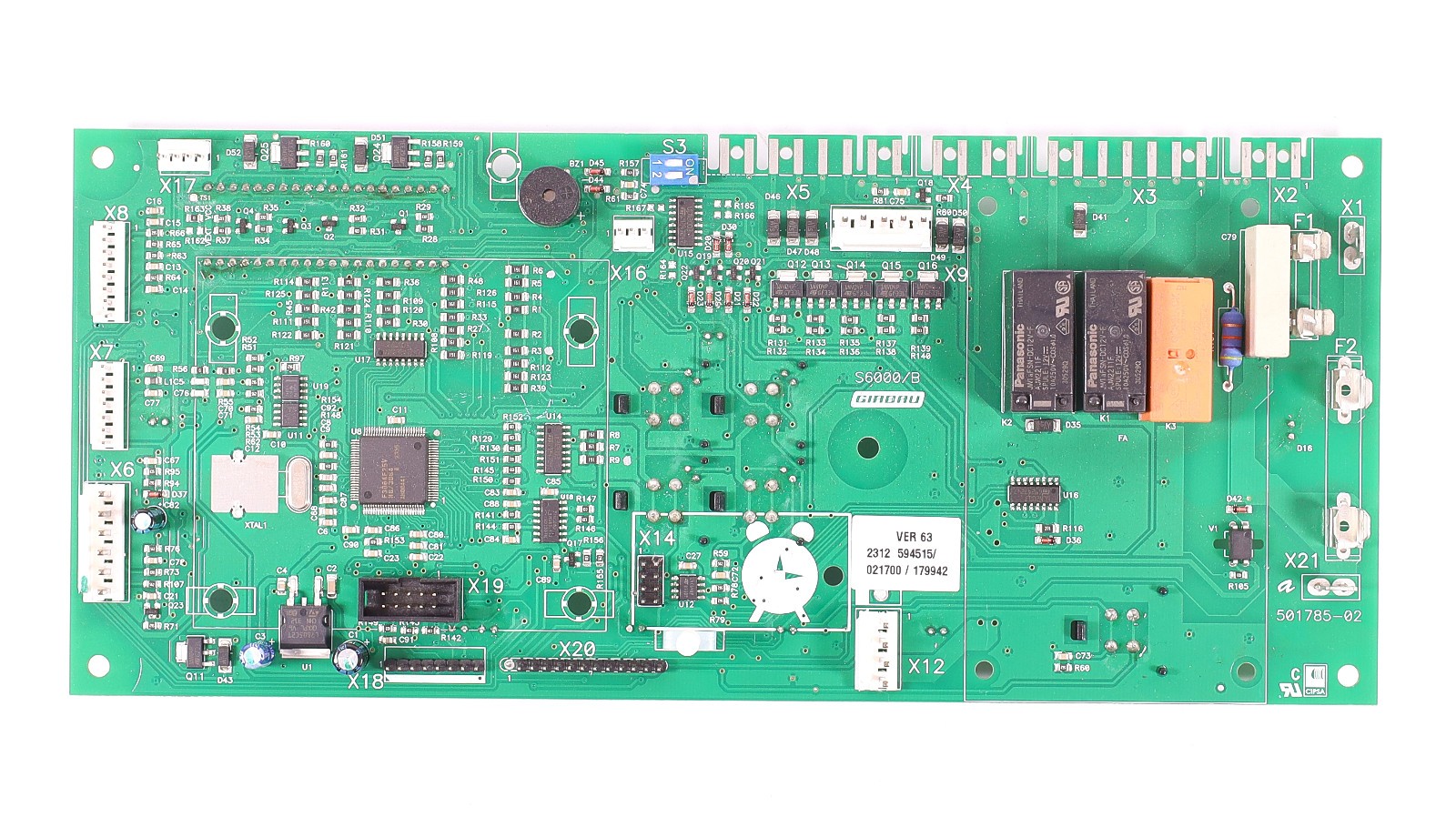 Continental Girbau S6000/B Main Control Board 501785-02 gallery