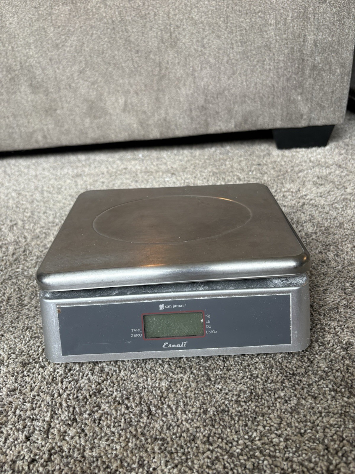 San Jamar Digital Food Scale 66 lb Capacity Stainless Steel Kitchen gallery