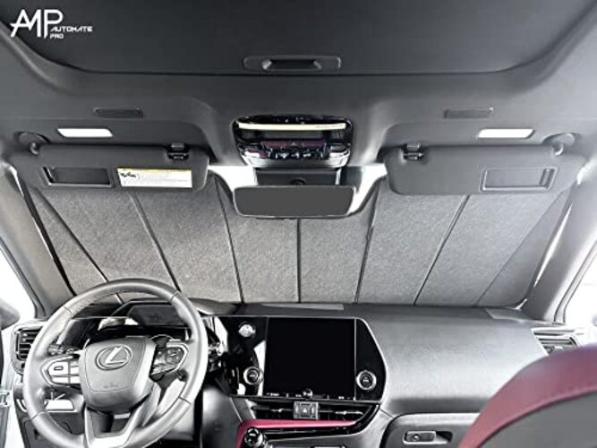 Custom Fit Windshield Foldable Sunshade for 2022 2023 2024 2025 2026 Lexus NX, gallery