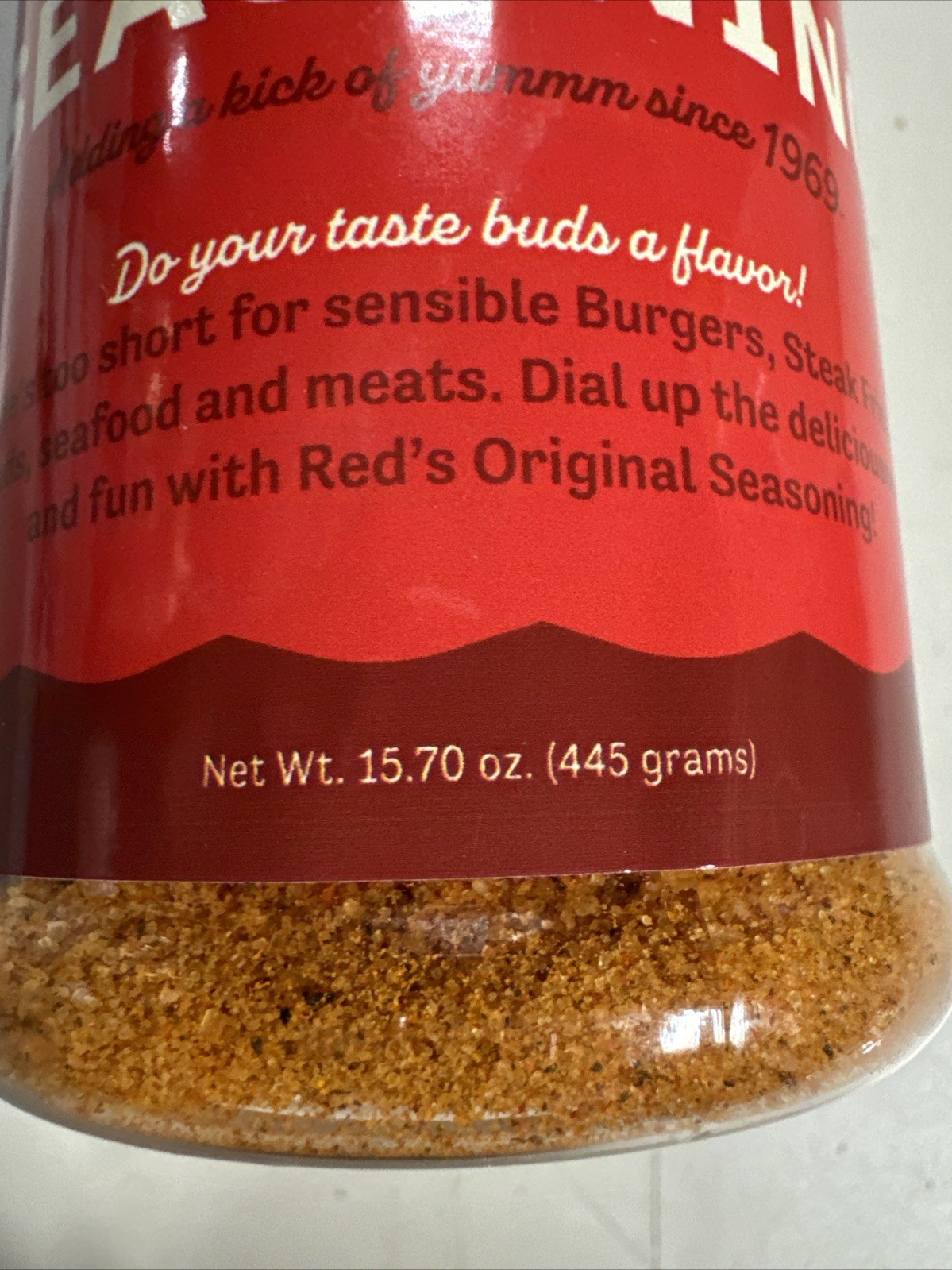 16oz Red Robin Seasoning - LARGE Size - Original - New, Fresh, Factory Sealed gallery