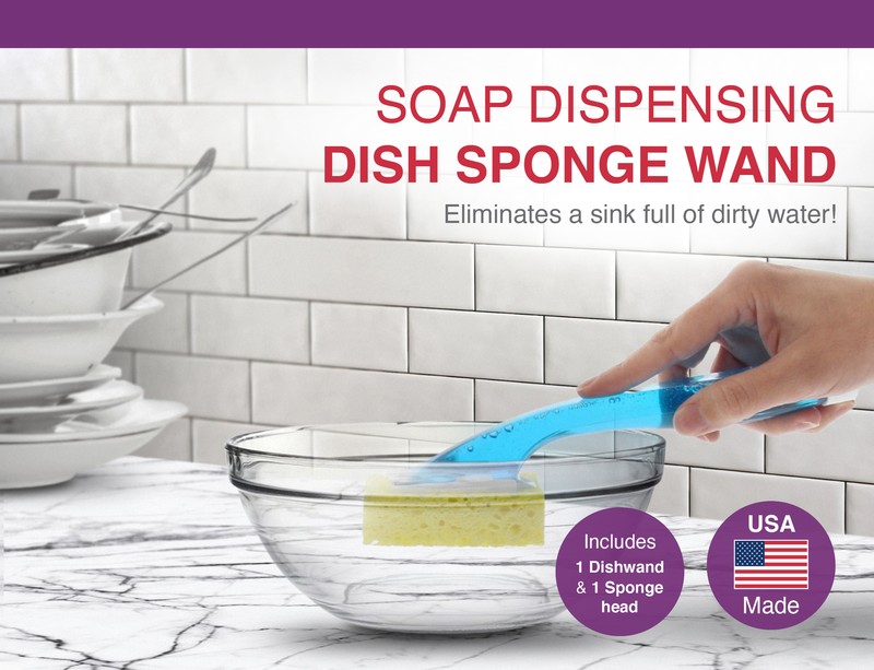 Arrow Liquid Detergent Dishwasher Sponge and Handle gallery