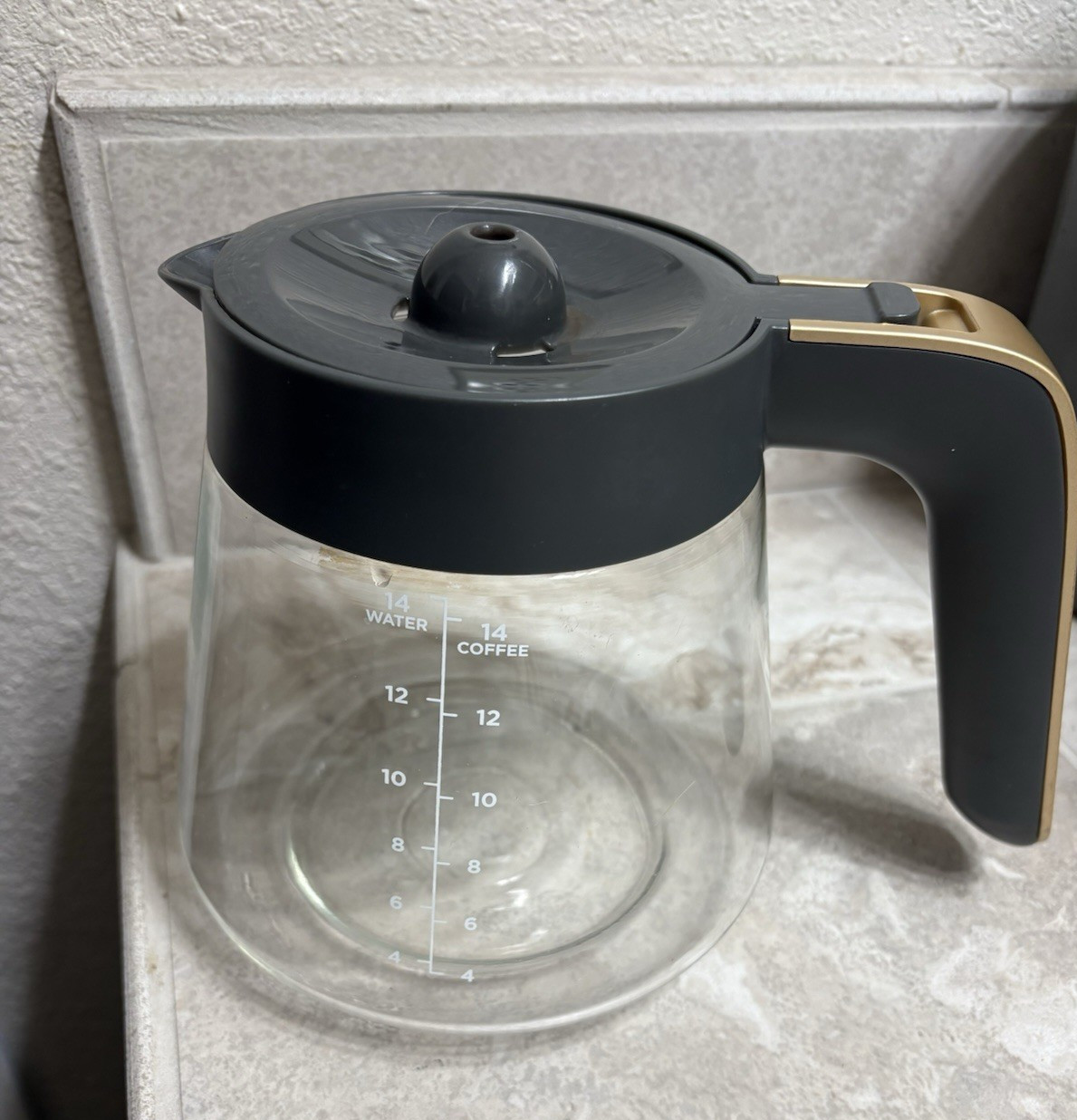 Beautiful by Drew Barrymore 14-Cup Replacement Carafe | Gold Handle gallery