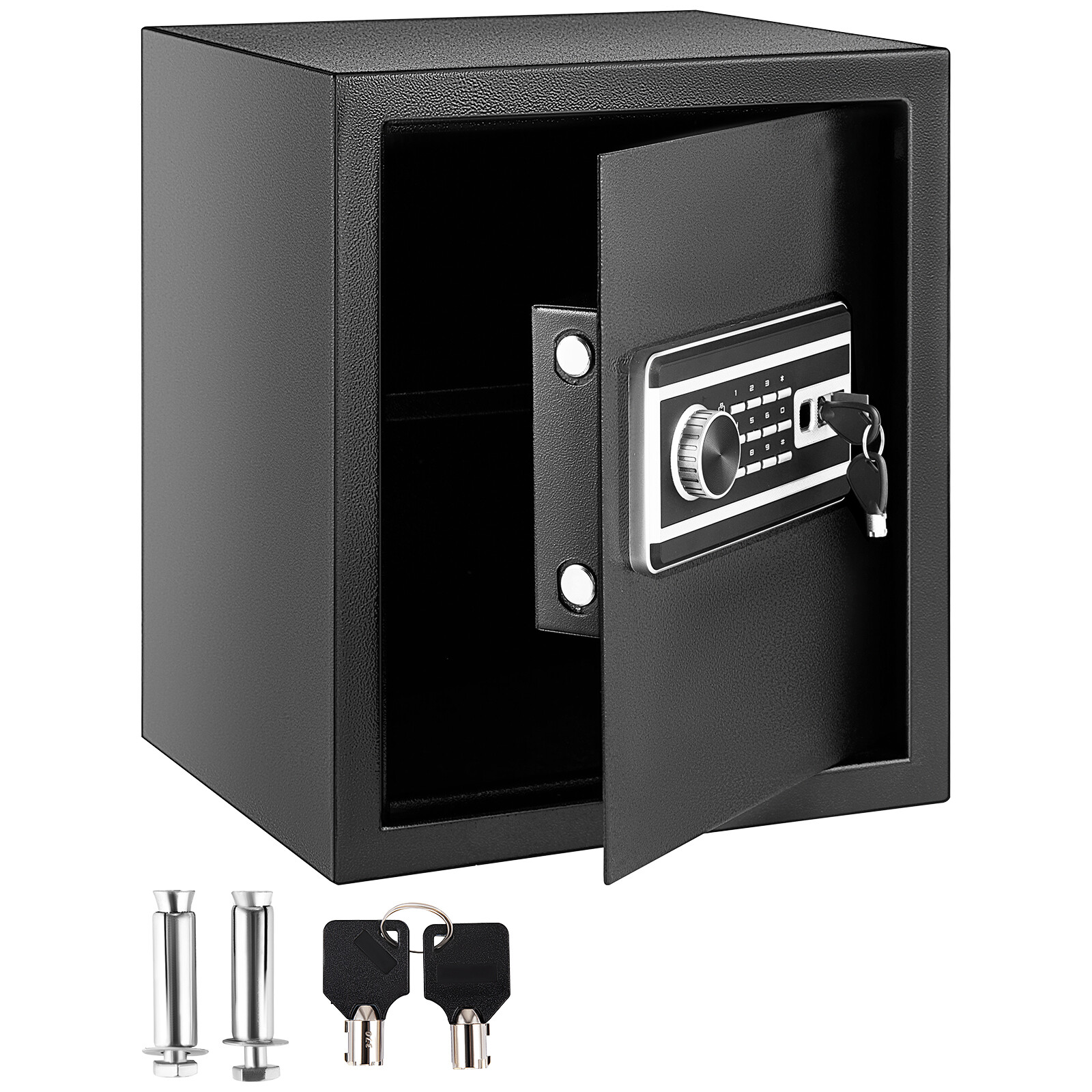 Safe Box Lock Security 1.7 Cubic Feet Digital Safe Key Lock Home Office gallery