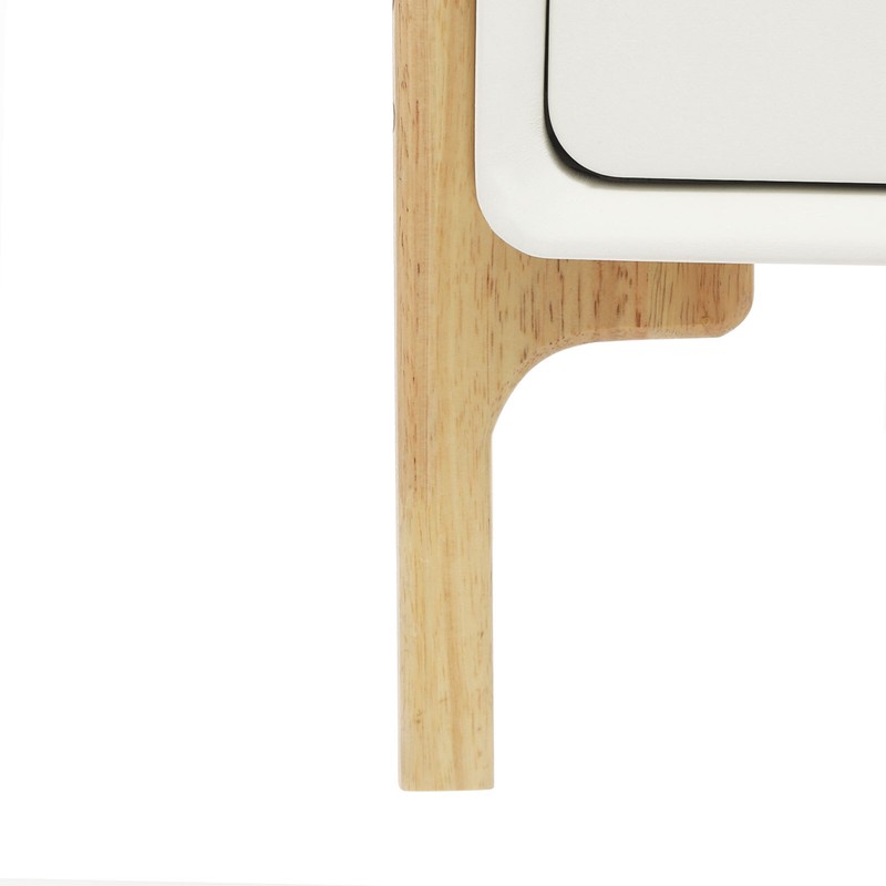 Bedside Table, Storage Bedside Table, Small Bedside Table with 2 Drawers gallery