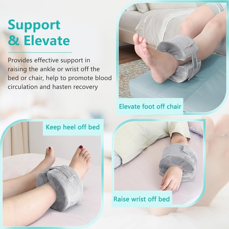 Foot Elevation Pillow: Lightweight Ankle Support for Surgery Recovery, Small gallery