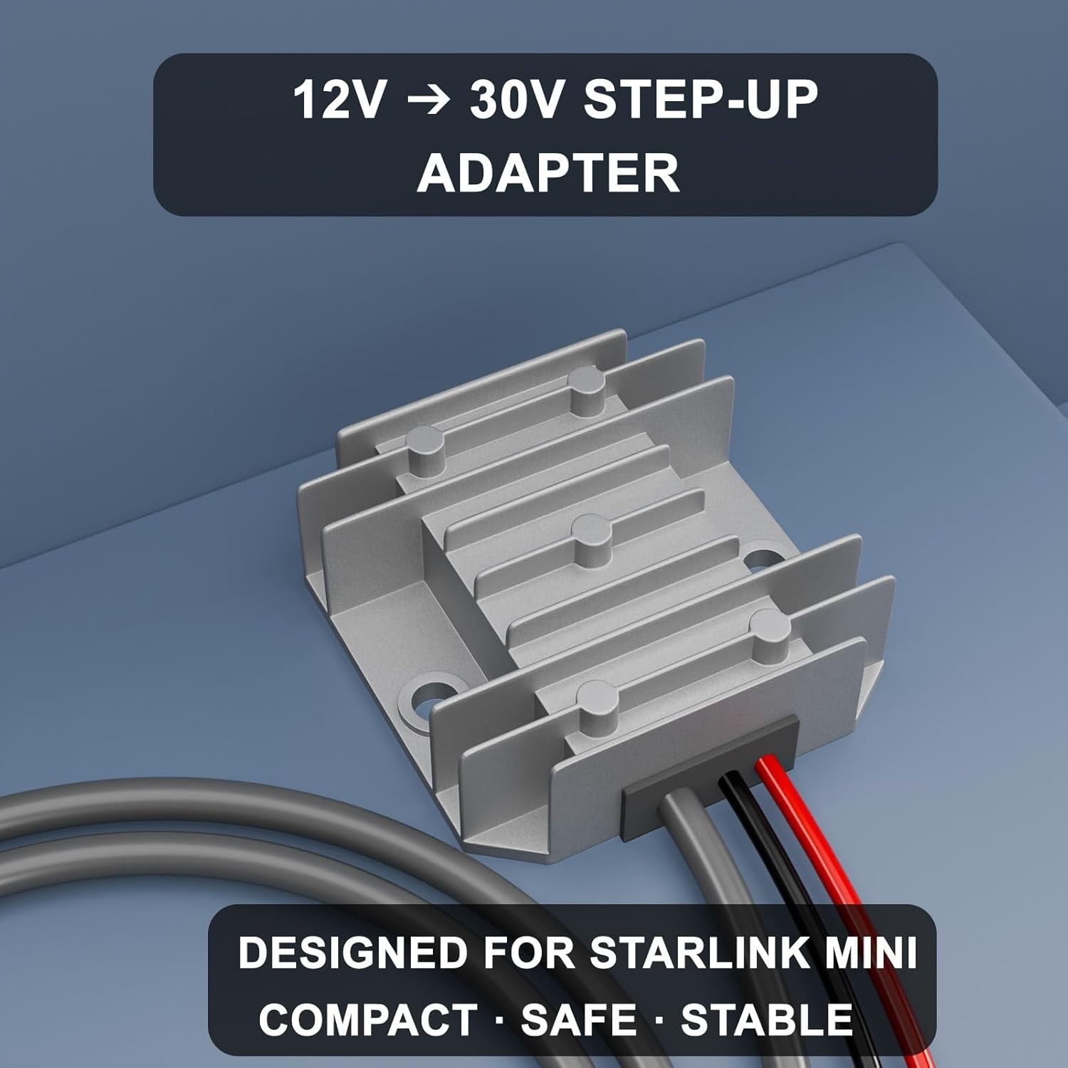 Starlink Mini 12V Adapter, DC 12V Power Cord Converter 30V 3A Conversion Kit DC gallery