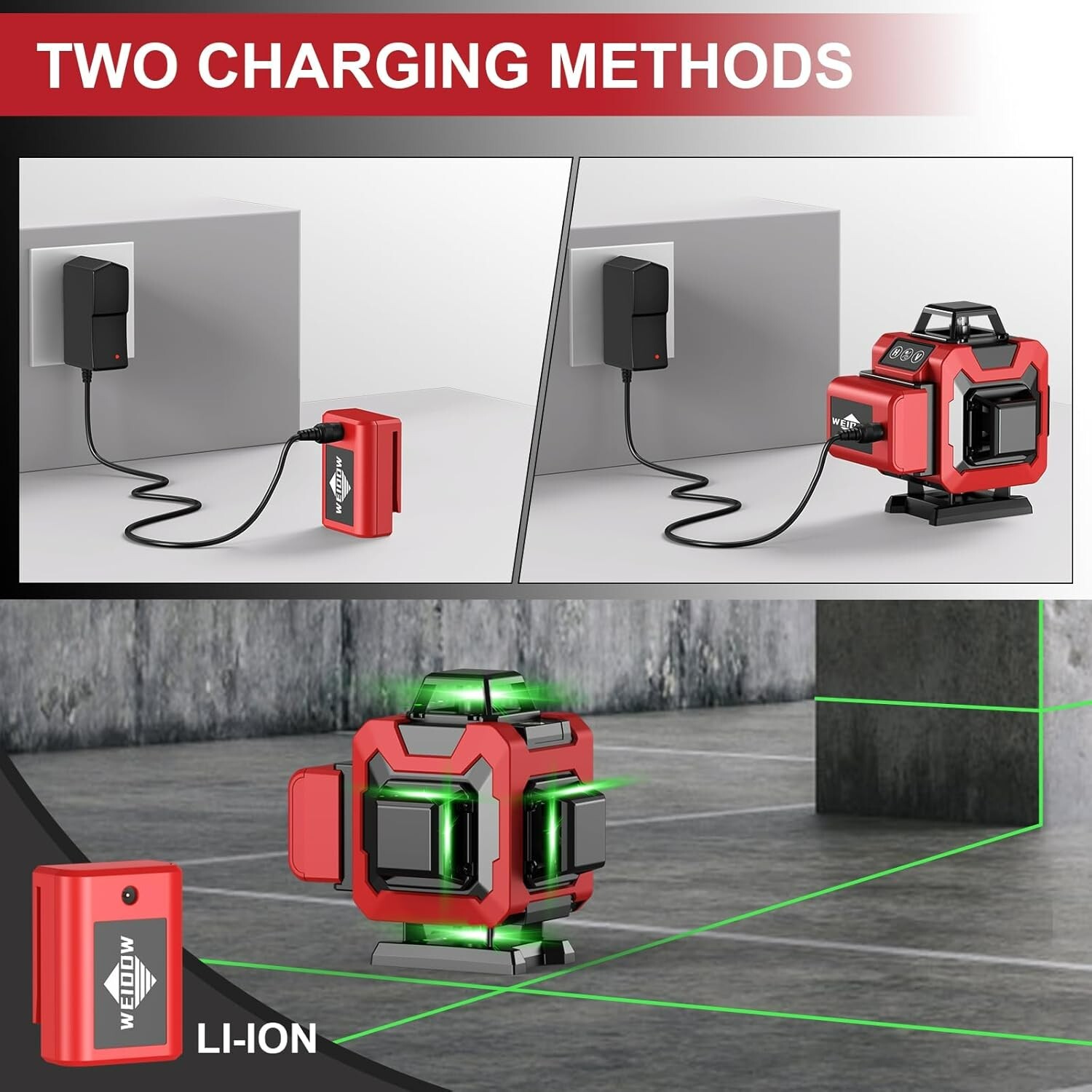 Laser Level 360 Self Leveling with Tripod for Construction Projects gallery