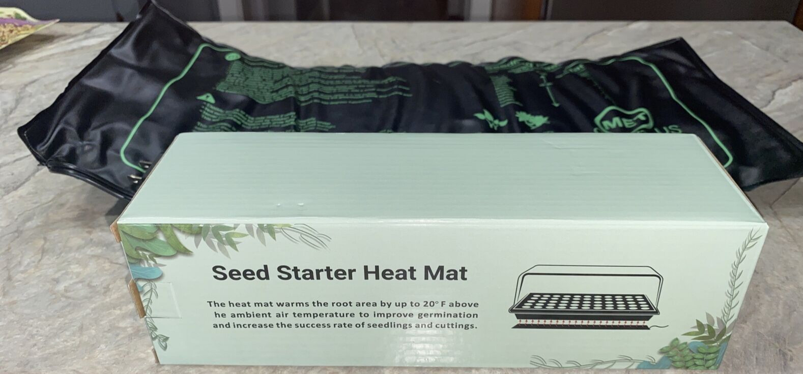 Seedfactor 10"x20" Seedling Heat Mat Seed Germination Propagation Starter gallery