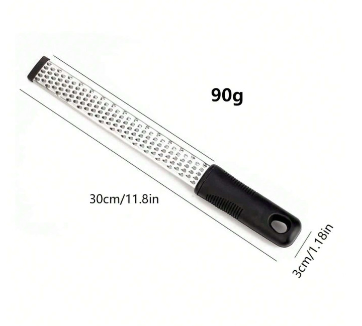 1pc Stainless Steel Multifunction Grater - Lemon, Vegetable & Fruit Zester - NEW gallery