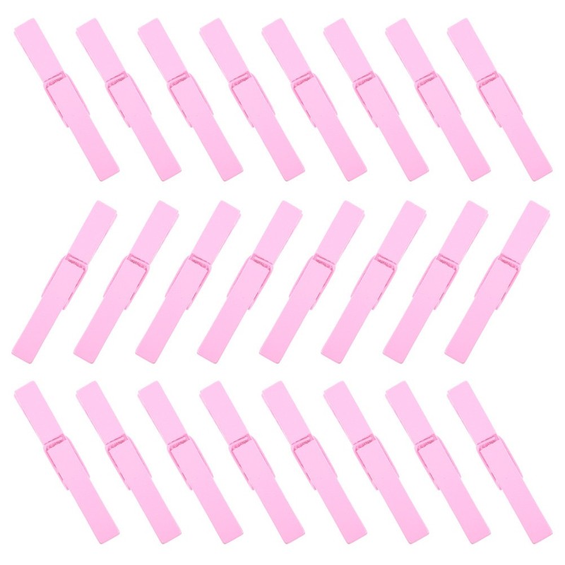 40 Pcs Multiple Hanging Small Clothes Wooden Clothespins gallery