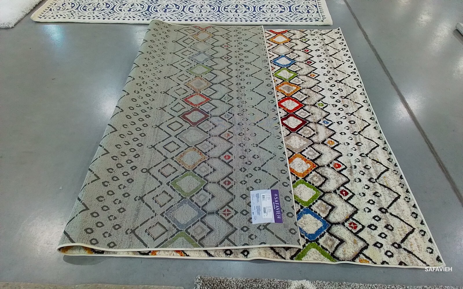IVORY / MULTI 8'-0" x 10'-0" Flaw in Rug, Reduced Price 1172773125 AMS108K-8 gallery