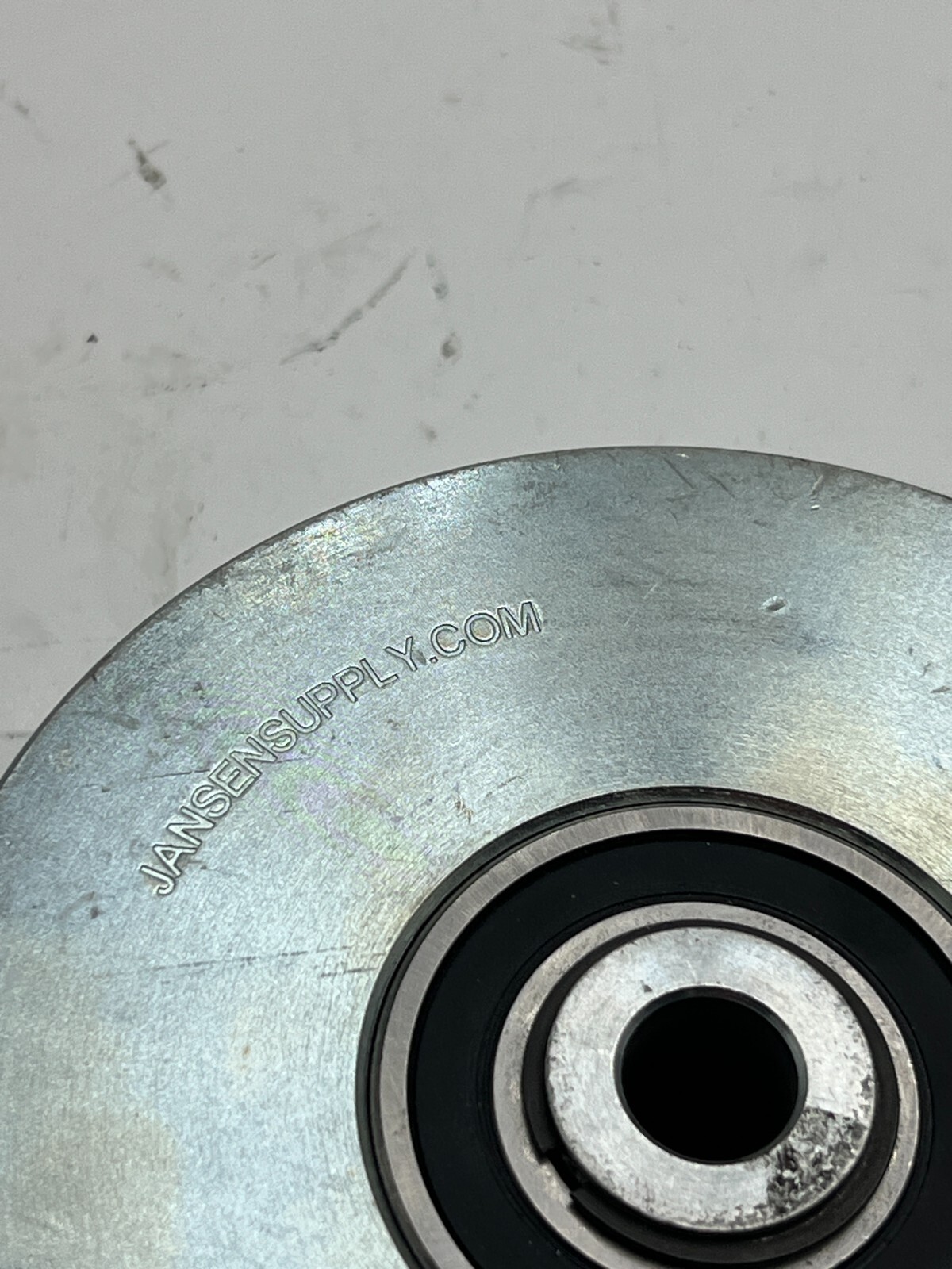 Jansen Supply Gate Wheel Mighty Wheel Solid Bearing V-Groove Assembly Steel gallery