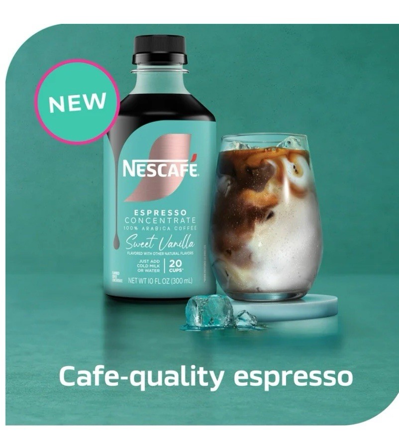 (6 pack) NESCAFÉ Espresso Concentrate, Sweet Vanilla, Instant Coffee, 10 fl oz gallery