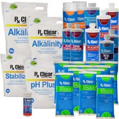 Deluxe Kit C Spring Swimming Pool Start-Up Chemical Kit Up To 30,000 Gallons