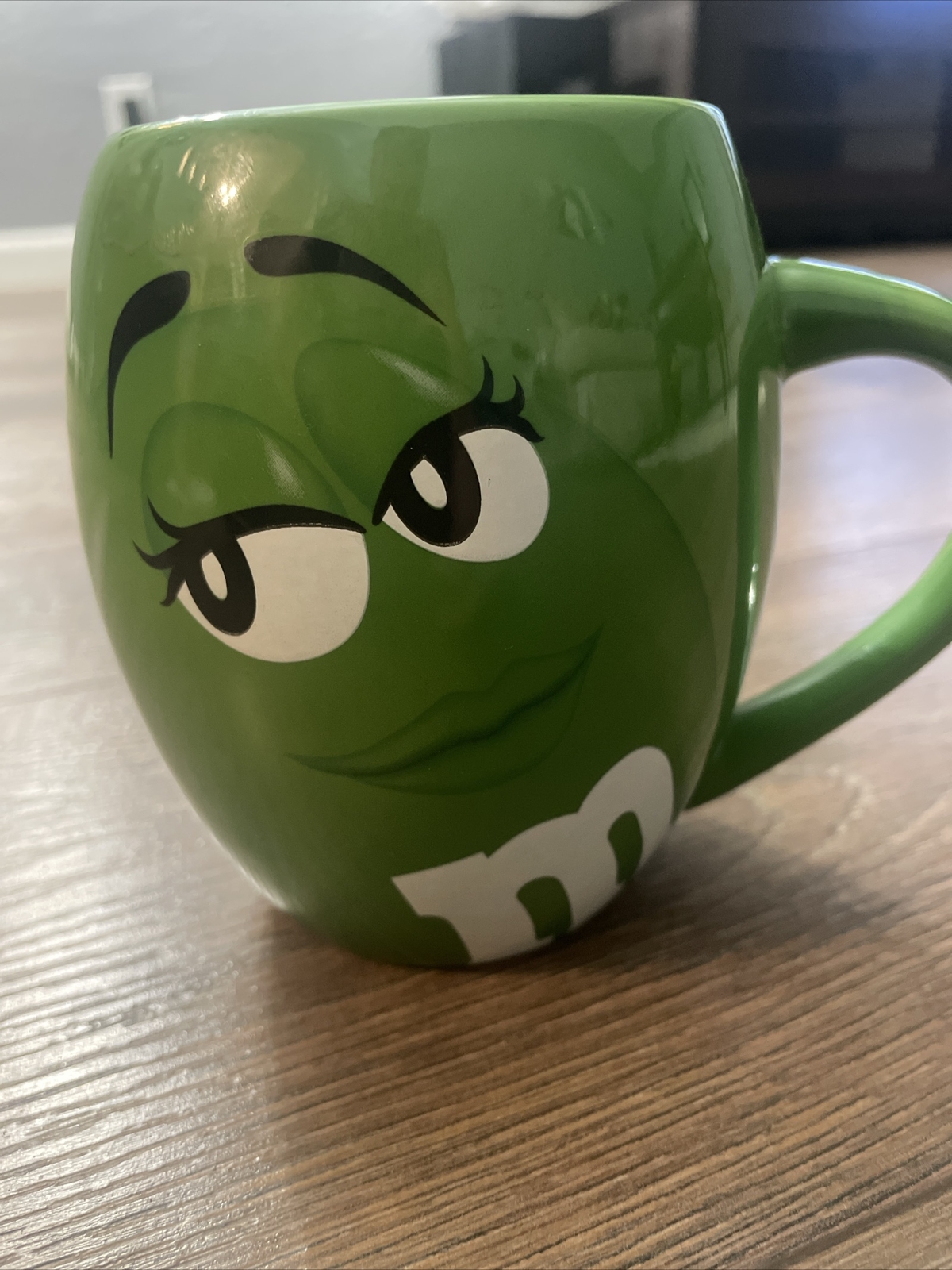 2016 M & M's Green Character Coffee Mug, “I Melt For No One” F5 gallery