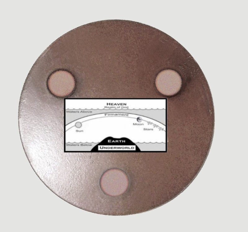 Flat Earth Map Dome Display Model - Hidden Realms Beyond The Ice Wall gallery