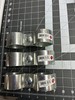 NOS 9-pack lot National Hardware N344-648 Steel Pipe Clamp 2" Gate Hinge gallery