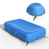 Inflatable Rectangular Pool Cover Fits 145" L x 84" W, Easy 1Person Setup gallery