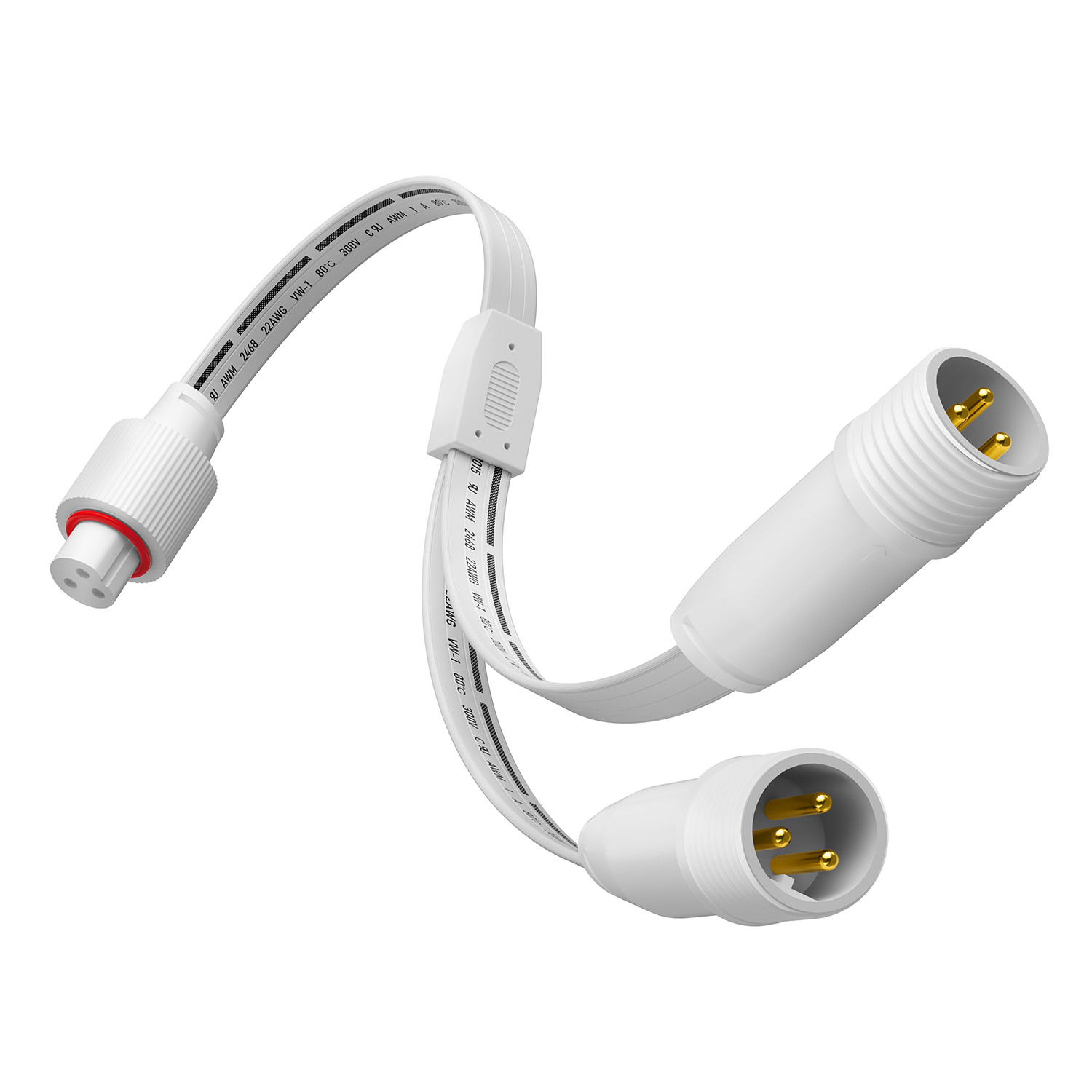 3 Pin Y-Splitter Extension Cable for Govee Permanent Outdoor Lights/Lights Pro gallery