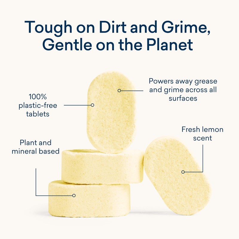 Multi-surface Cleaner, 4-Pack Refill, Fresh Lemon Scent, All-Purpose, Eco-Fri... gallery