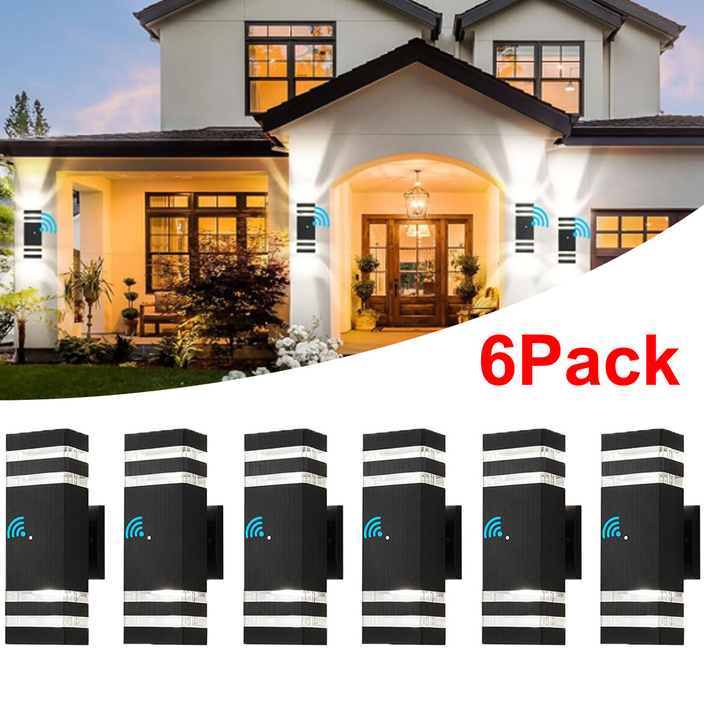 Dusk to Dawn Sensor Outdoor Wall Light Exterior Lighting Fixture Porch Sconce