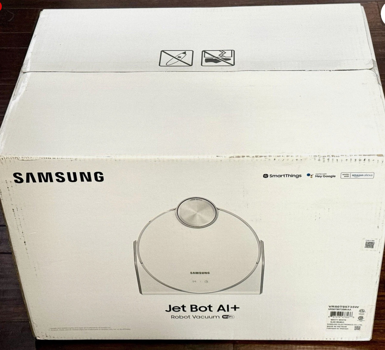NEW & SEALED -Samsung Jet Bot AI+ Robotic Vacuum Cleaner w/ Object Recognition gallery