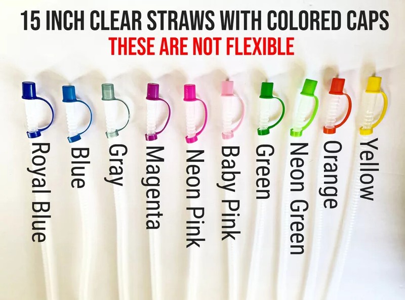 EXTRA, EXTRA LONG STRAWS!! 13", 15", 17", 17 1/2", 18", 19 1/4", 24", 27". gallery