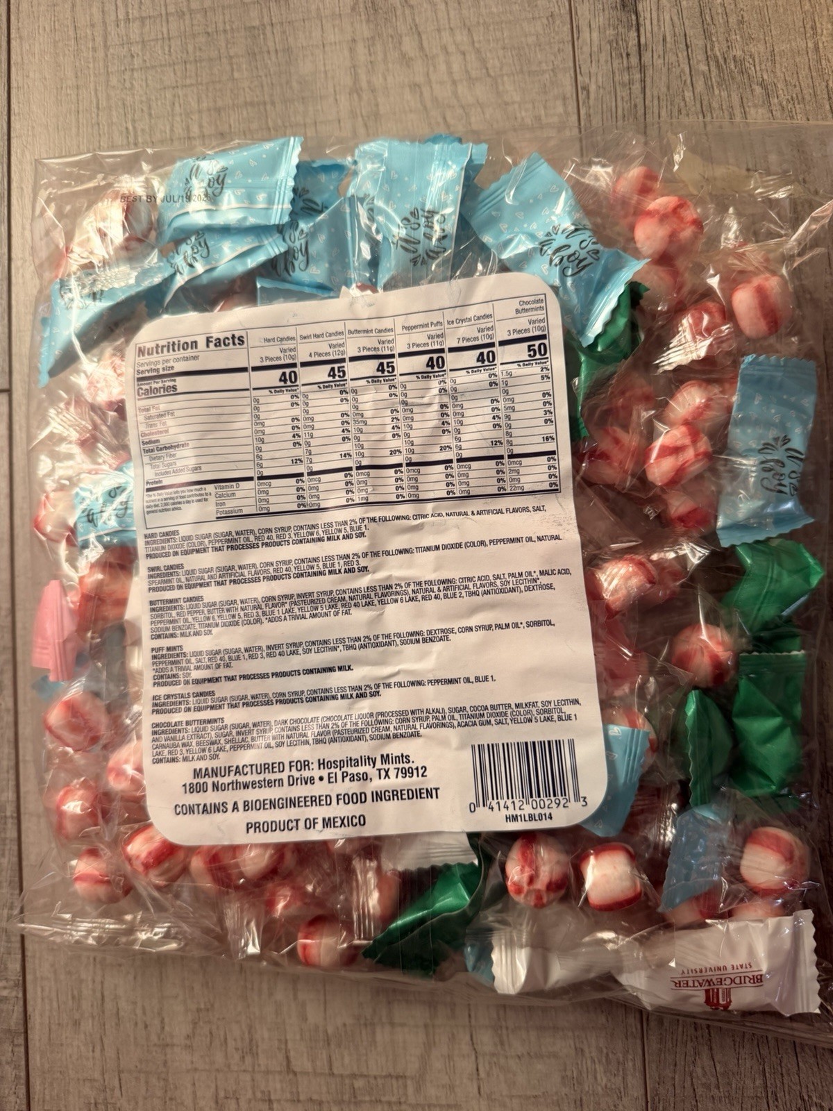 Hospitality Mints Mixed Mints Variety Assorted Bite-Sized Candy 16oz Bag 125+Pcs gallery