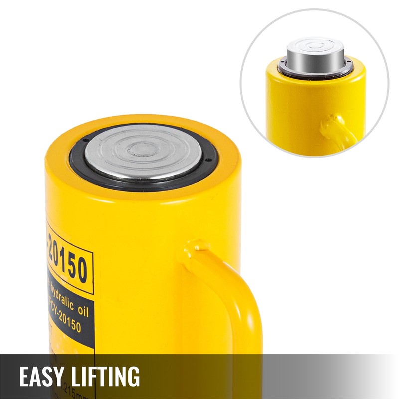 Hydraulic Cylinder Jack, 20 Ton Solid Ram Hydraulic Cylinder, 6 Inch Stroke Sing gallery