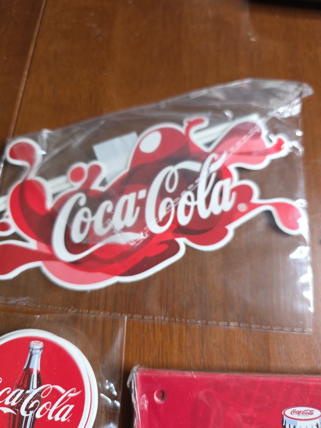Coca Cola theme party Banner Balloons Cupcake Toppers Cake Topper BD1 gallery
