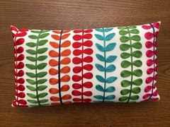 New Pier One Pillow Rectangle Colorful Embroidered Throw Pillow