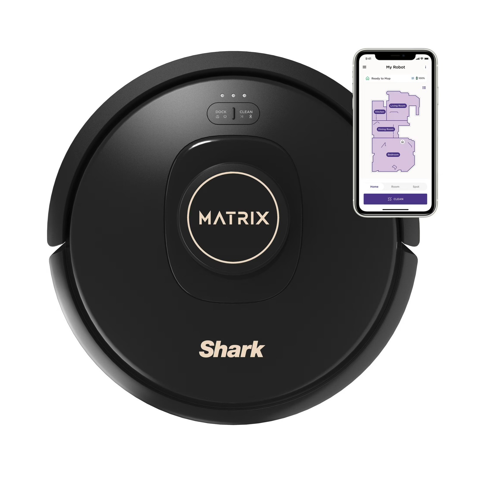 Shark Matrix Robot Vacuum AV2310 with Matrix Clean (Certified Refurbished) gallery