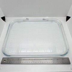 Pyrex 233 Clear Glass Rectangular Baking Dish 2.5 qt Dishwasher Safe England