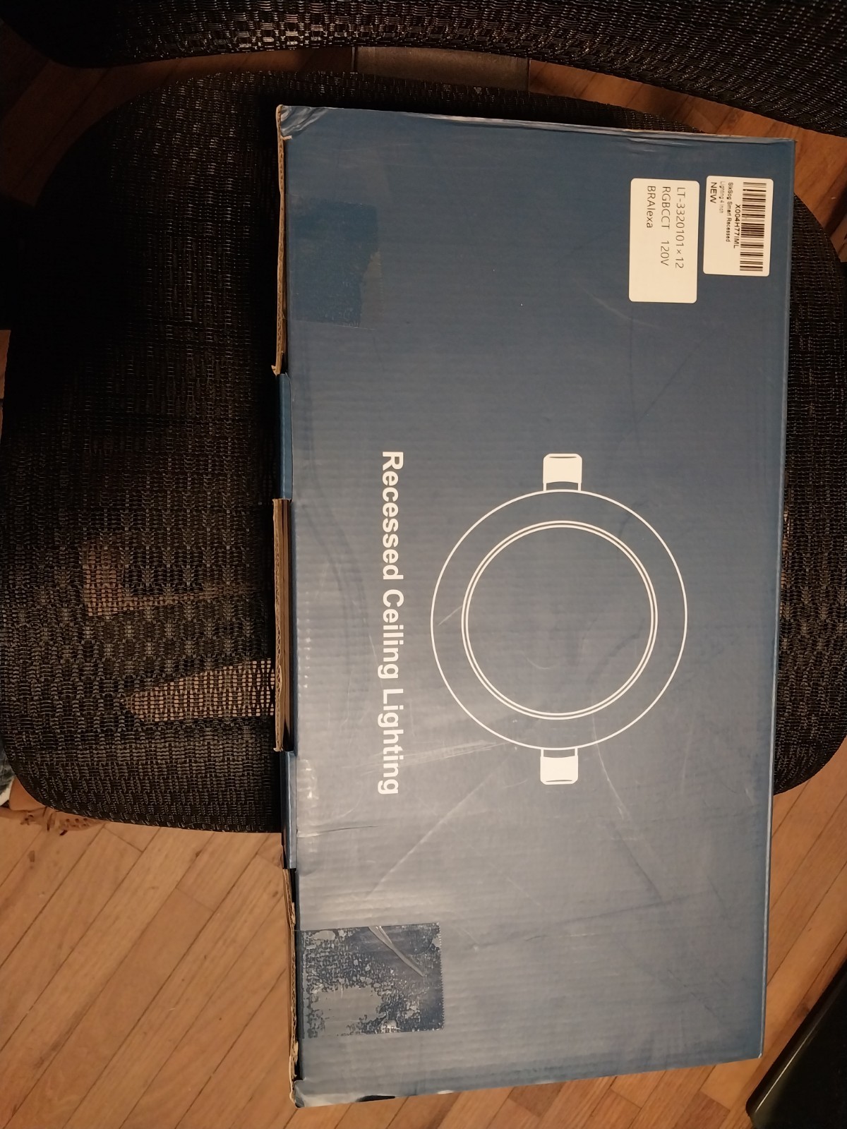 Recessed LED Downlight 12-Pack 120V 12W 1080lm RGBCCT 2700K-5000K gallery